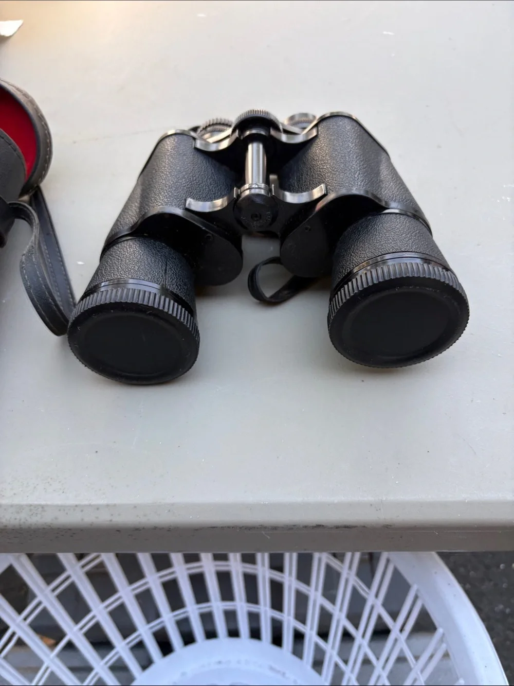 Black 7x50 Coated Optics Binoculars - Compact Outdoor Optics